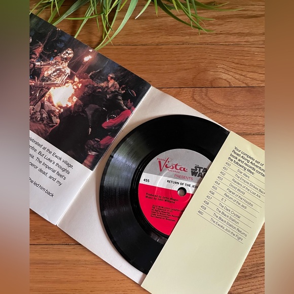 1983 Star Wars Return of the Jedi Book/Record Set - Picture 2 of 5